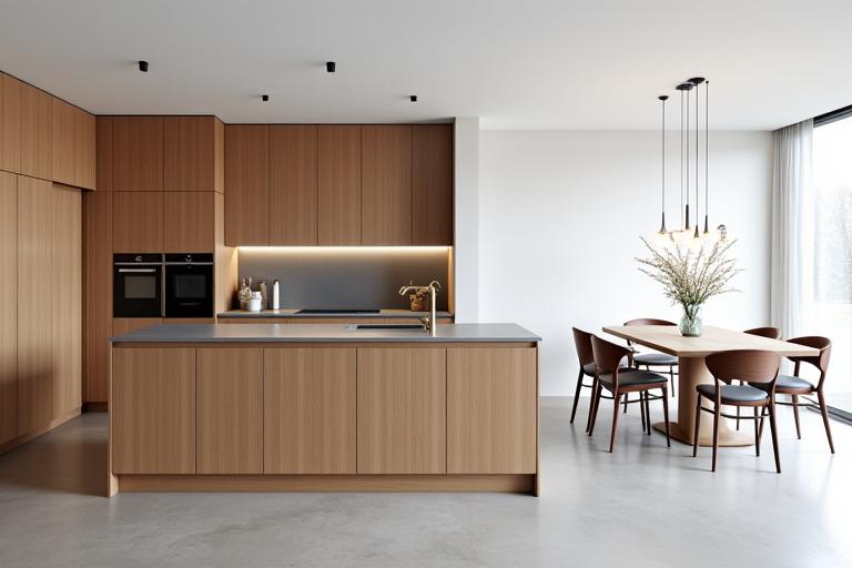 Cuisine moderne en chêne massif